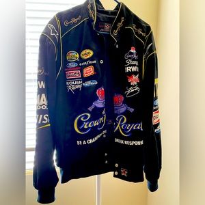 Vintage Crown Royal race jacket